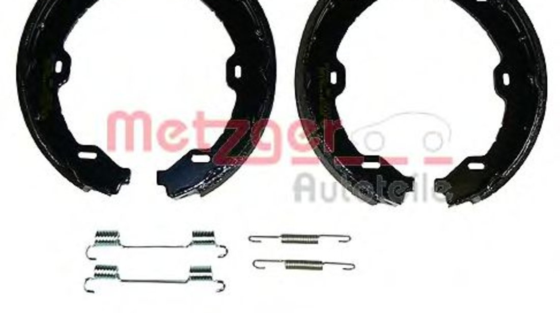 Set saboti frana, frana de mana MERCEDES E-CLASS (W211) (2002 - 2009) METZGER KR 962 piesa NOUA