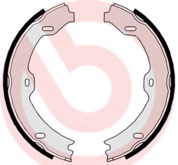 Set saboti frana, frana de mana MERCEDES S-CLASS (W221) (2005 - 2013) BREMBO S 50 519 piesa NOUA