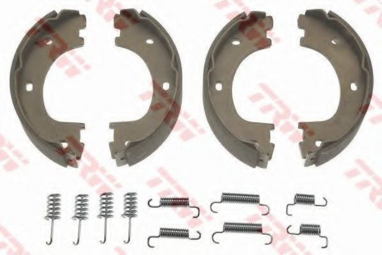 Set saboti frana, frana de mana MERCEDES SPRINTER 3,5-t bus (906) (2006 - 2016) TRW GS8777 piesa NOUA