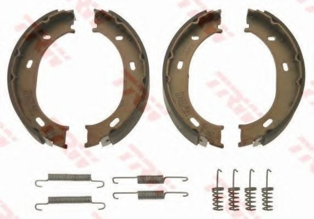 Set saboti frana, frana de mana MERCEDES SPRINTER 2-t bus (901, 902) (1995 - 2006) TRW GS8433 piesa NOUA