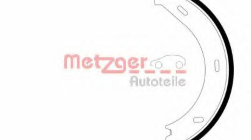 Set saboti frana, frana de mana MERCEDES VITO caroserie (638) (1997 - 2003) METZGER MG 710 piesa NOUA