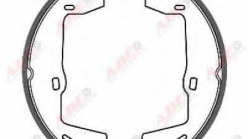 Set saboti frana frana de mana OPEL COMMODORE B cupe Producator ABE CRX000ABE