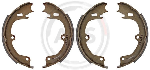 Set saboti frana, frana de mana puntea spate (8908 ABS) VOLVO