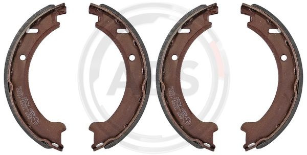 Set saboti frana, frana de mana puntea spate (8925 ABS) VOLVO