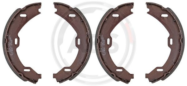 Set saboti frana, frana de mana puntea spate (9140 ABS) MERCEDES-BENZ