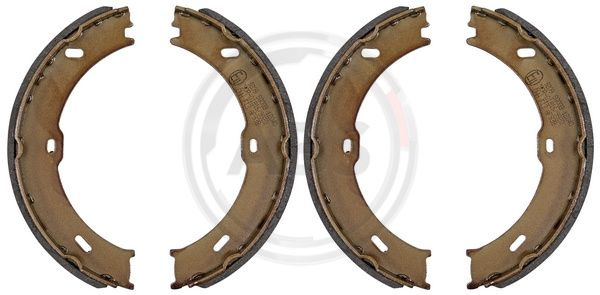 Set saboti frana, frana de mana puntea spate (9209 ABS) MERCEDES-BENZ,VW