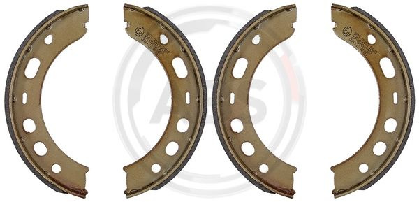 Set saboti frana, frana de mana puntea spate (9221 ABS) PORSCHE