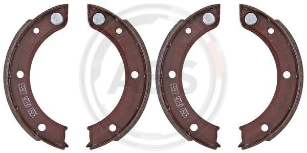 Set saboti frana, frana de mana puntea spate (9350 ABS) PORSCHE
