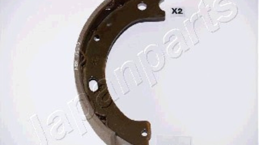 Set saboti frana, frana de mana puntea spate (GF111AF JAPANPARTS) NISSAN