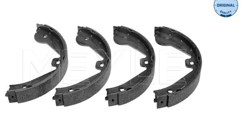 Set saboti frana, frana de mana puntea spate (1140421201 MEYLE) AUDI,LAND ROVER,MERCEDES-BENZ,PORSCHE,VW