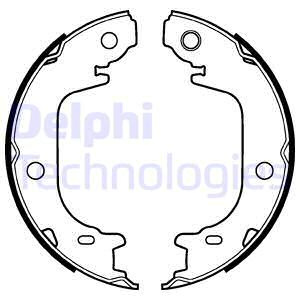 Set saboti frana, frana de mana puntea spate (LS2122 DELPHI) TOYOTA