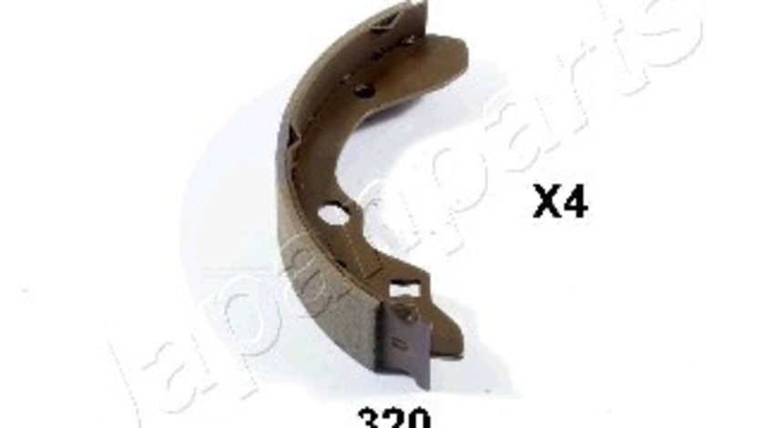 Set saboti frana, frana de mana puntea spate (GF320AF JAPANPARTS) MAZDA