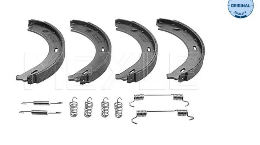 Set saboti frana, frana de mana puntea spate (0140420602S MEYLE) MERCEDES-BENZ