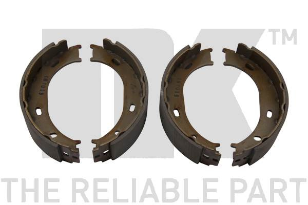 Set saboti frana, frana de mana puntea spate (2733663 NK) MERCEDES-BENZ,VW