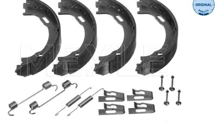 Set saboti frana, frana de mana puntea spate (0140420802S MEYLE) MERCEDES-BENZ