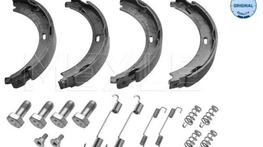 Set saboti frana, frana de mana puntea spate (0140420302 MEYLE) MERCEDES-BENZ