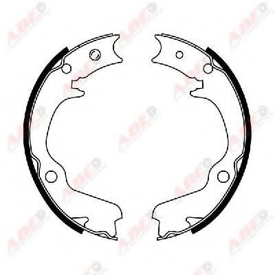 Set saboti frana, frana de mana SUBARU LEGACY III (BE, BH) (1998 - 2003) ABE C07012ABE piesa NOUA
