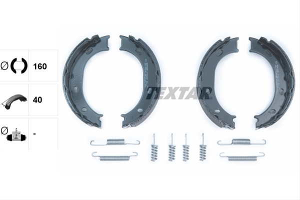 Set Saboti Frana, Frana De Mana Textar Mercedes-Benz 91055100