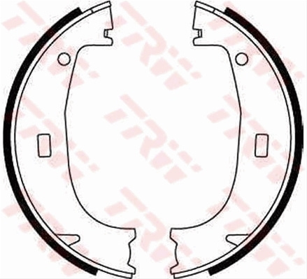 Set Saboti Frana, Frana De Mana Trw Bmw GS8594