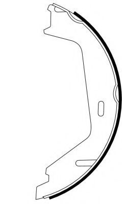 Set saboti frana, frana de mana VOLVO V70 II (SW) (2000 - 2007) TEXTAR 91062300 piesa NOUA