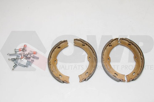Set saboti frana, frana de mana VW CRAFTER 30-50 platou / sasiu (2F) (2006 - 2016) QWP WBS117 piesa ...