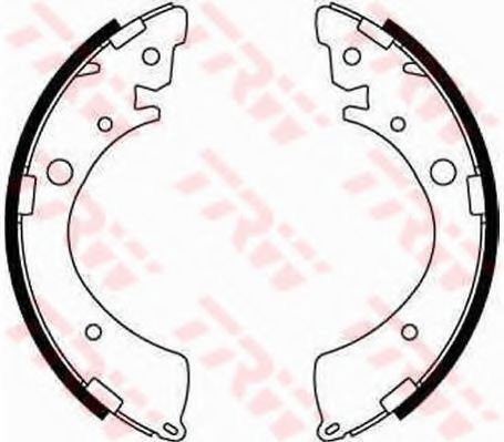 Set saboti frana HONDA CIVIC VIII Limuzina (FD, FA) (2005 - 2012) TRW GS8245 piesa NOUA