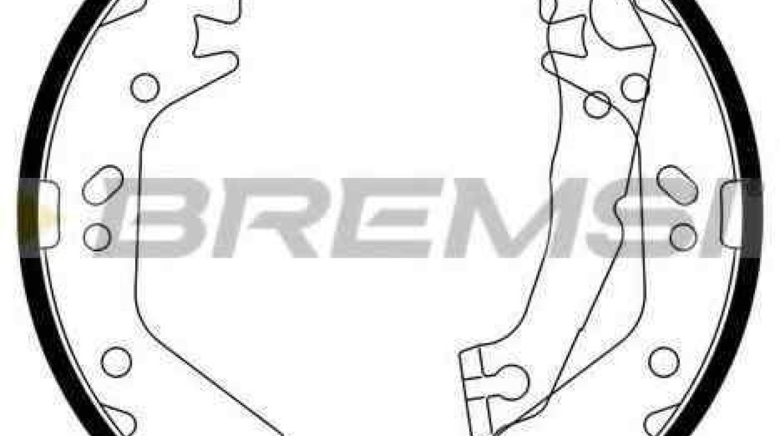 Set saboti frana HYUNDAI ACCENT II limuzina LC Producator OEM C00520OEM