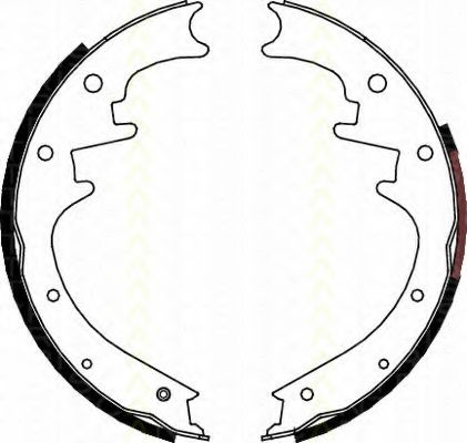 Set saboti frana JEEP CHEROKEE (KJ) (2001 - 2008) TRISCAN 8100 80018 piesa NOUA