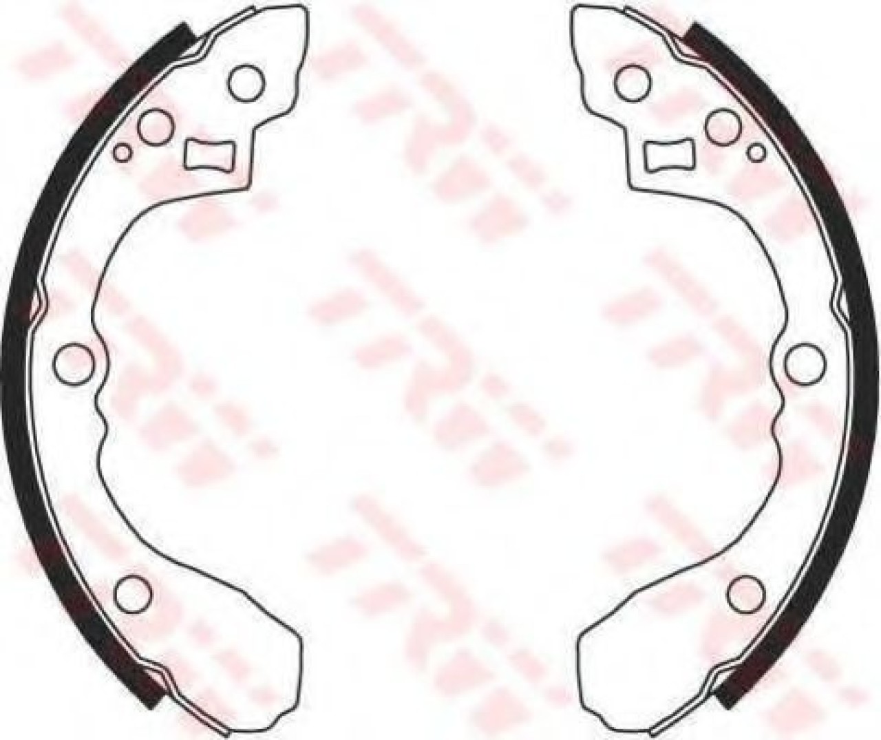 Set saboti frana KIA CERATO limuzina (2001 - 2004) TRW GS8692 piesa NOUA