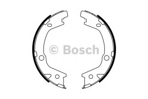 Set saboti frana KIA MAGENTIS (GD) (2001 - 2005) BOSCH 0 986 487 770 piesa NOUA
