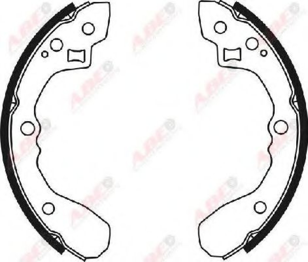 Set saboti frana KIA RIO combi (DC) (2000 - 2005) ABE C00313ABE piesa NOUA