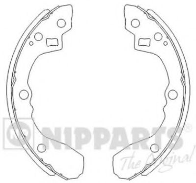 Set saboti frana KIA RIO combi (DC) (2000 - 2005) NIPPARTS J3500321 piesa NOUA