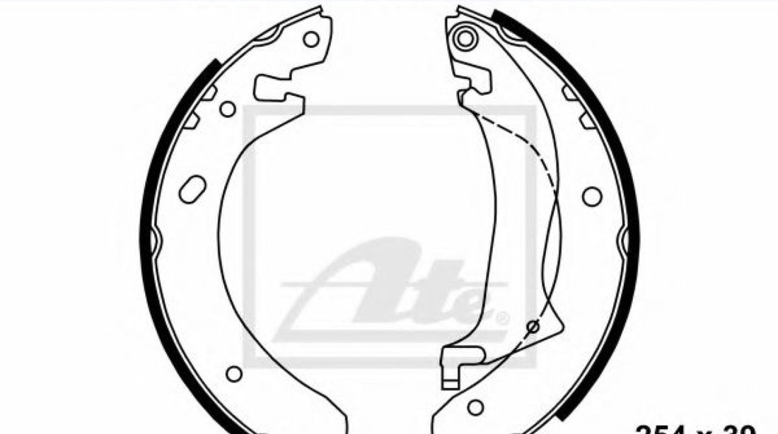 Set saboti frana LAND ROVER FREELANDER (LN) (1998 - 2006) ATE 03.0137-0440.2 piesa NOUA