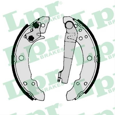 Set Saboti Frana Lpr Audi 00140