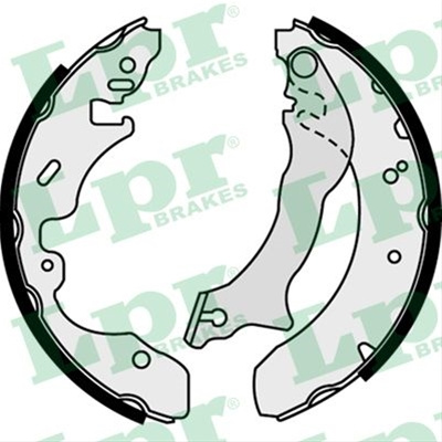 Set Saboti Frana Lpr Ford 07390