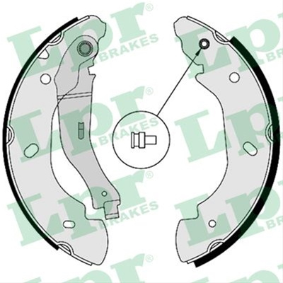 Set Saboti Frana Lpr Ford 08580