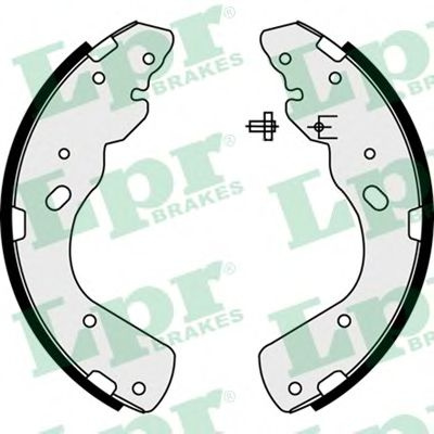 Set saboti frana MAZDA B-SERIE (UN) (1998 - 2006) LPR 08450 piesa NOUA