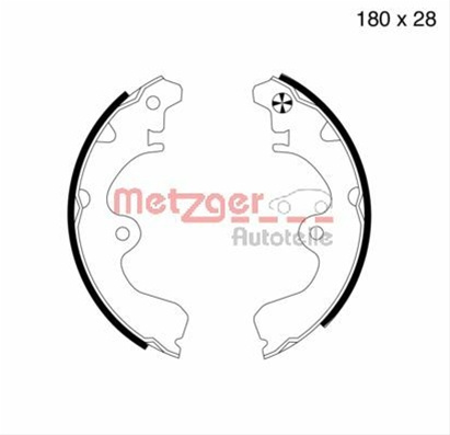 Set Saboti Frana Metzger Toyota MG 617