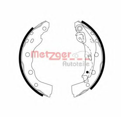 Set saboti frana MITSUBISHI CARISMA (DA) (1995 - 2006) METZGER MG 973 piesa NOUA