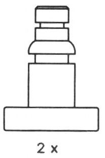 Set saboti frana MITSUBISHI L 200 (K7, K6) (1996 - 2007) FERODO FSB249 piesa NOUA