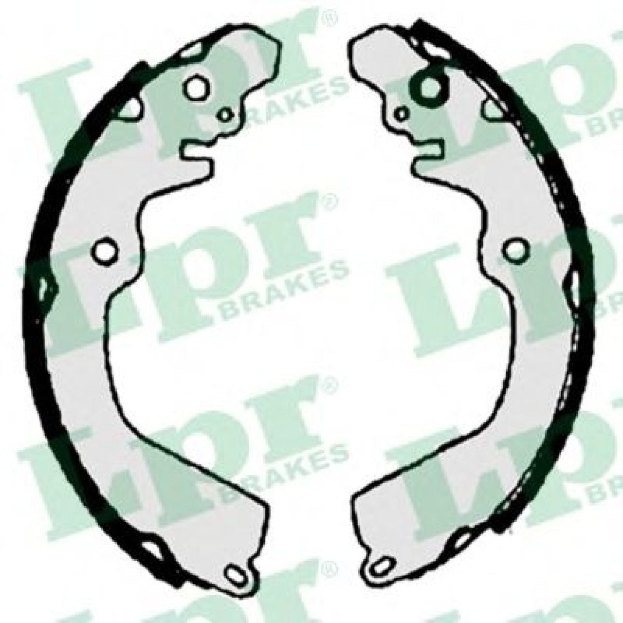 Set saboti frana MITSUBISHI LANCER VI (CJ-CP) (1995 - 2003) LPR 05245 piesa NOUA