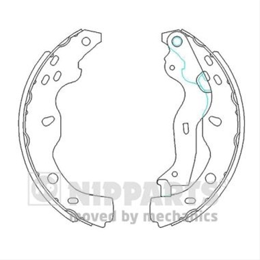 Set Saboti Frana Nipparts Suzuki N3508029