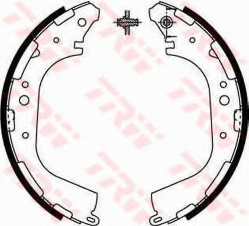 Set saboti frana NISSAN PATHFINDER II (R50) (1995 - 2004) TRW GS8590 piesa NOUA