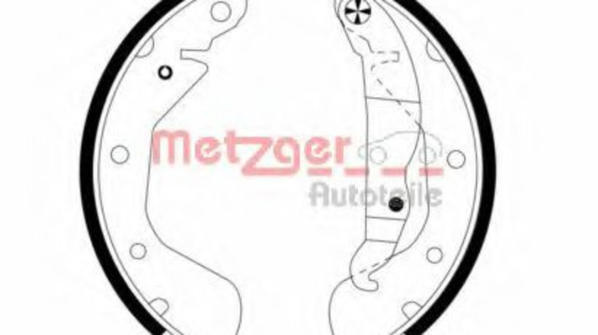 Set saboti frana OPEL ASTRA G Hatchback (F48, F08) (1998 - 2009) METZGER MG 564 piesa NOUA