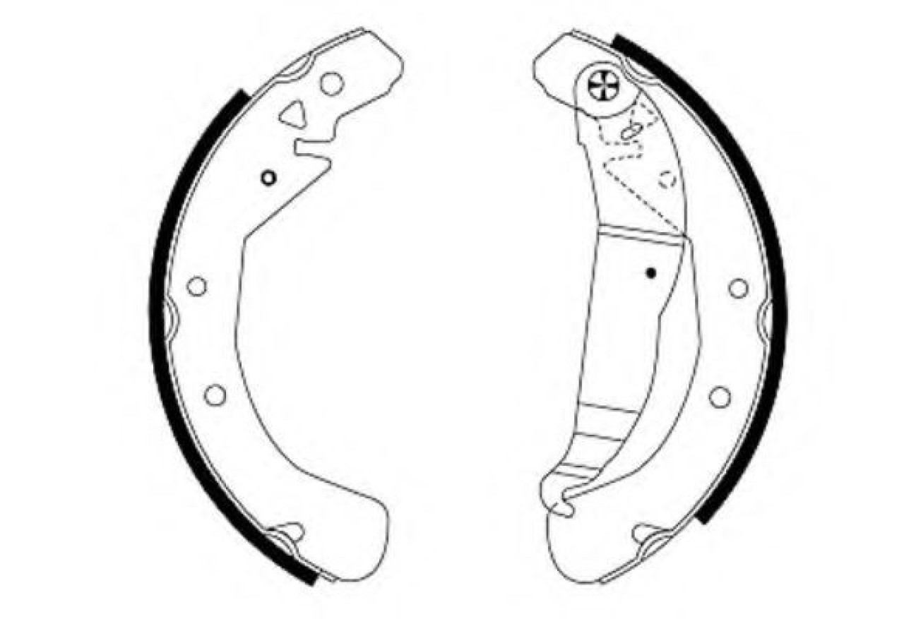Set saboti frana OPEL ASTRA H GTC (L08) (2005 - 2016) TEXTAR 91049000 piesa NOUA