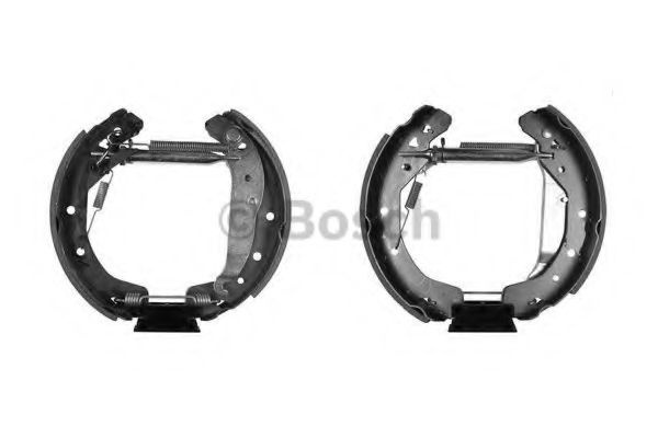 Set saboti frana OPEL COMBO Tour (2001 - 2016) BOSCH 0 204 114 633 piesa NOUA