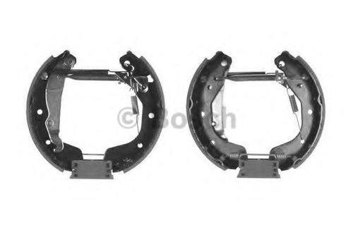 Set saboti frana OPEL CORSA C (F08, F68) (2000 - 2009) BOSCH 0 204 114 651 piesa NOUA