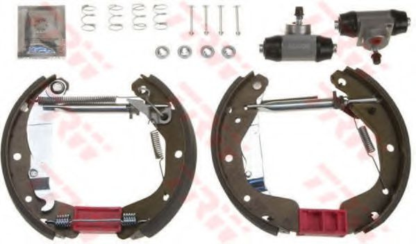 Set saboti frana OPEL CORSA C (F08, F68) (2000 - 2009) TRW GSK1622 piesa NOUA