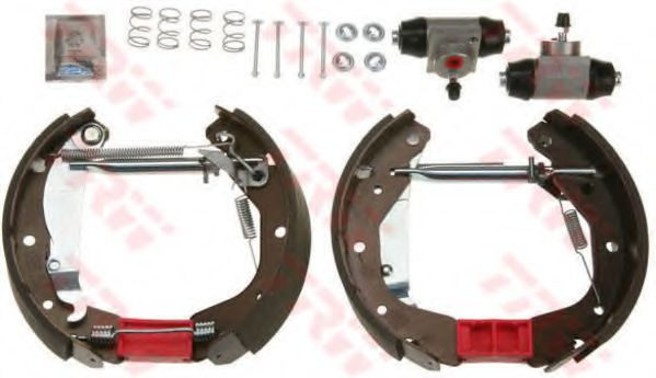 Set saboti frana OPEL CORSA C (F08, F68) (2000 - 2009) TRW GSK1624 piesa NOUA