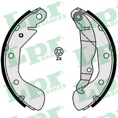 Set saboti frana OPEL CORSA C (F08, F68) (2000 - 2009) LPR 08120 piesa NOUA